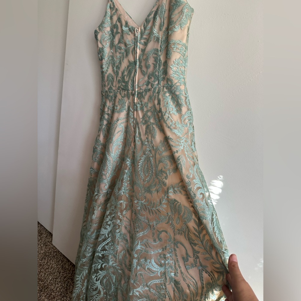 Speechless Mint Green Lace Maxi Dress - Picture 7 of 12